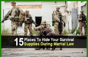 15 Places To Hide Your Survival Supplies During Martial Law